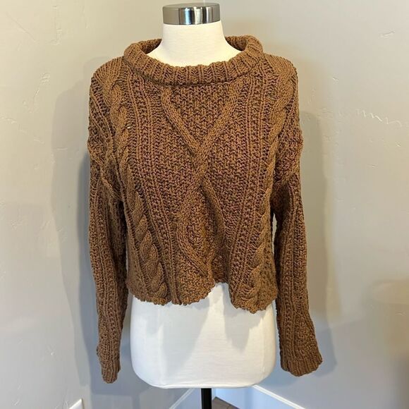 Free People Sweaters - Free People Cutting Edge Cable Pullover